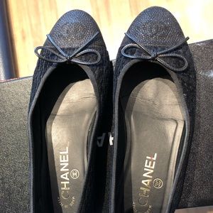 Chanel ballerina flats